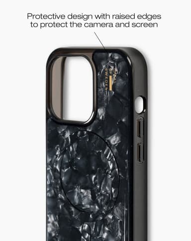 Pearlised Case MagSafe iPhone 14PR Black