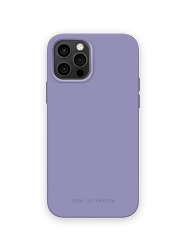 Silicone Case MagSafe iPhone 12/12P Purple