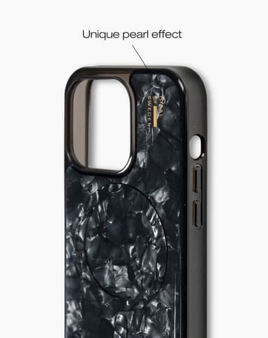 Pearlised Case MagSafe iPhone 14PR Black