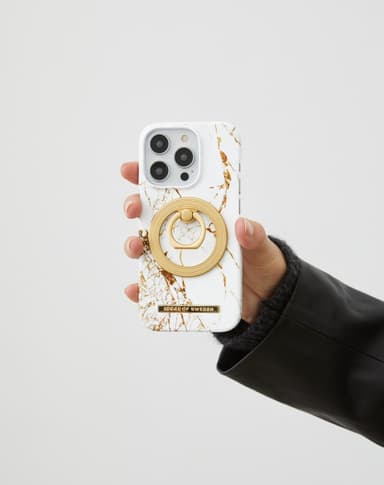 Printed Case MagSafe iPhone 15PL Carrara Gold
