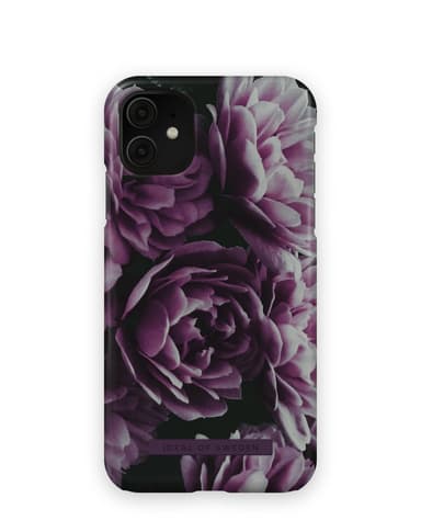 Printed Case iPhone 11/XR Deep Purple Bloom