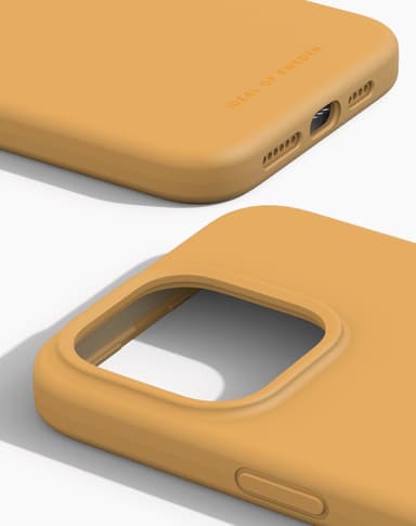 Silicone Case MagSafe iPhone 15PM Apricot