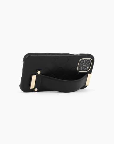 Statement Case iPhone 11P/XS/X Braid Smth Noir