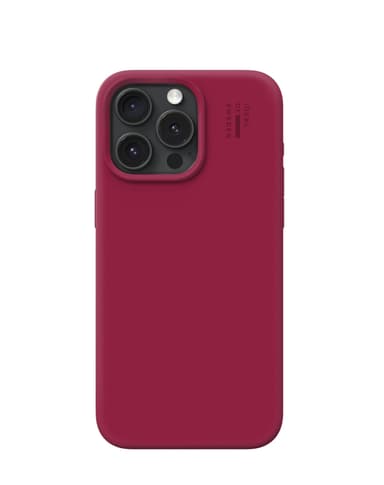 Silicone Case iPhone 15PM Cranberry