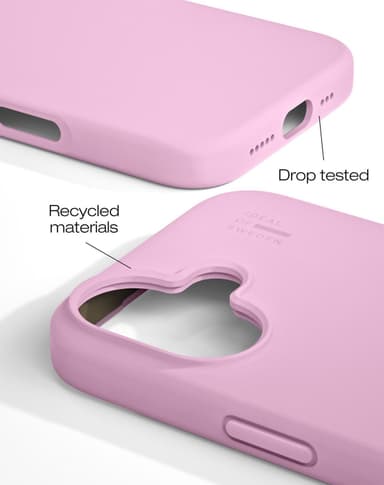 Silicone Case iPhone 16PL Bubblegum Pink