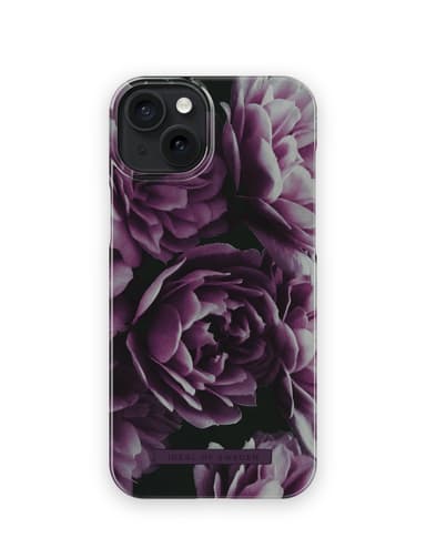 Printed Case iPhone 15PL Deep Purple Bloom