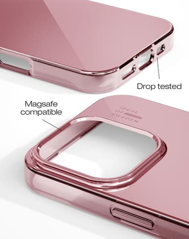 Mirror Case MagSafe iPhone 16PM Mirror Rose Pink