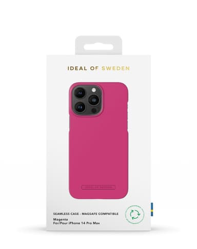 Seamless Case MagSafe iPhone 14PM Magenta