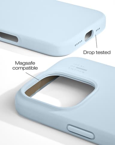 Silicone Case MagSafe iPhone 16PM Light Blue