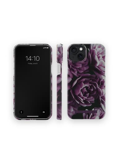 Printed Case iPhone 15PL Deep Purple Bloom