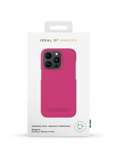 Seamless Case MagSafe iPhone 14PR Magenta