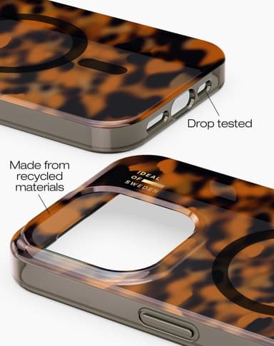 Clear Case MagSafe iPhone 15PR Tortoise