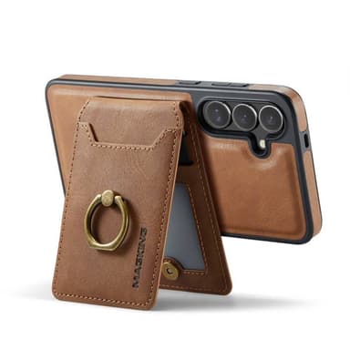 DG-Ming Magking K1 2in1 kotelo Samsung Galaxy S25 Plus - Ruskea