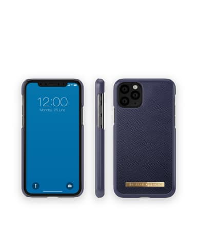Saffiano Case iPhone 11P/XS/X Navy