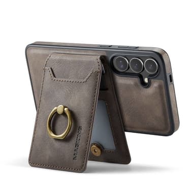 DG-Ming Magking K1 2in1 kotelo Samsung Galaxy S25 - Coffee