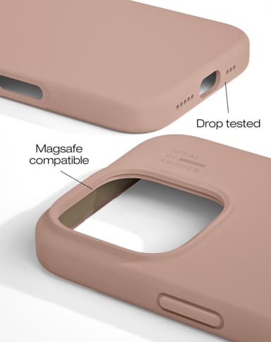 Silicone Case MagSafe iPhone 16PR Blush Pink