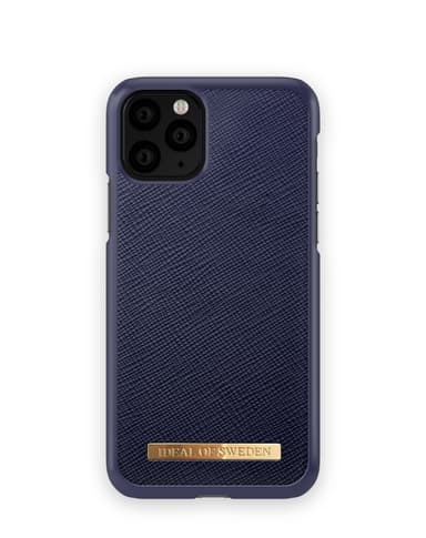 Saffiano Case iPhone 11P/XS/X Navy