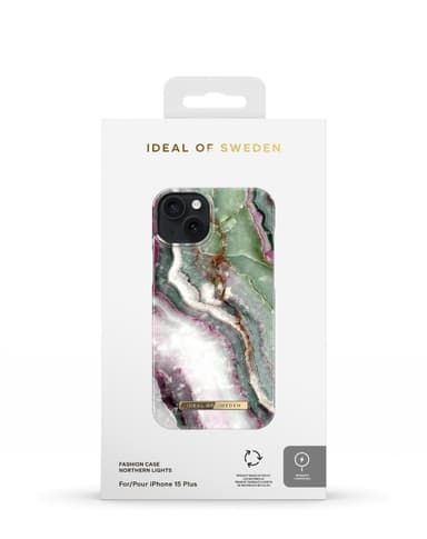 Printed Case MagSafe iPhone 15PL Northern Lights