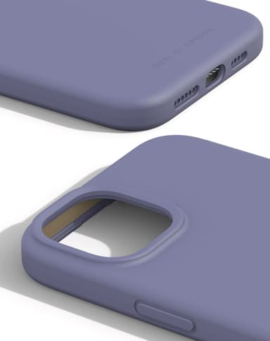 Silicone Case MagSafe iPhone 15PL Purple