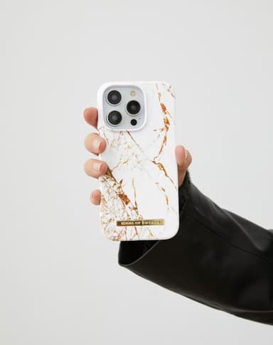 Printed Case iPhone 15PL Carrara Gold