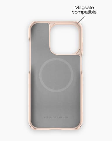 Printed Case MagSafe iPhone 15PM Rose Pearl Marble