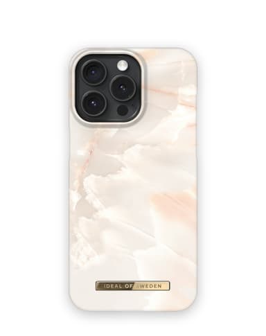 Printed Case MagSafe iPhone 15PM Rose Pearl Marble