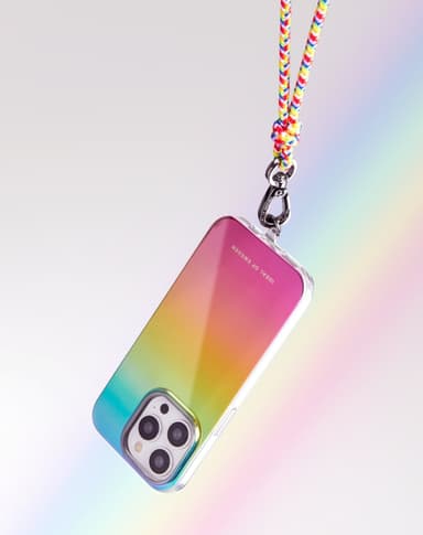 Mirror Case MagSafe iPhone 13/14/15 Rainbow