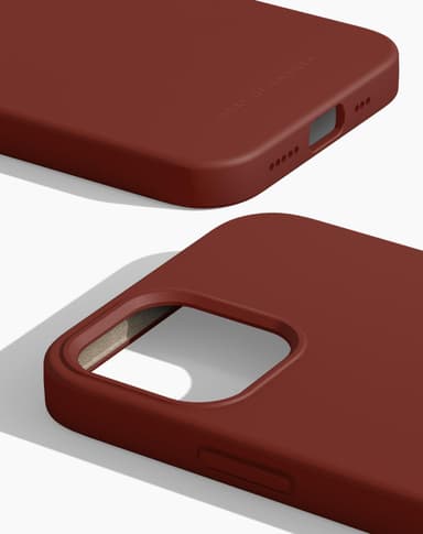 Silicone Case iPhone 12/12P Dark Amber