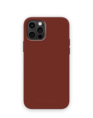 Silicone Case iPhone 12/12P Dark Amber