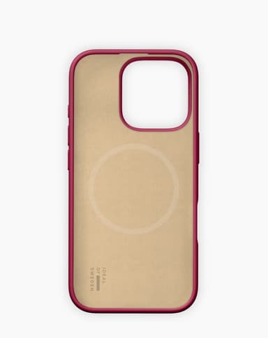 Silicone Case MagSafe iPhone 16PM Cranberry