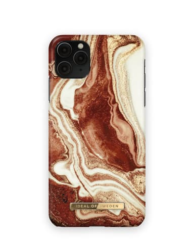 Printed Case iPhone 11PM/XSM Gldn rusty mrbl