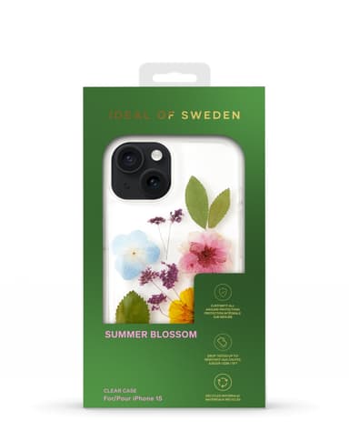 Clear Case iPhone 13/14/15 Summer Blossom