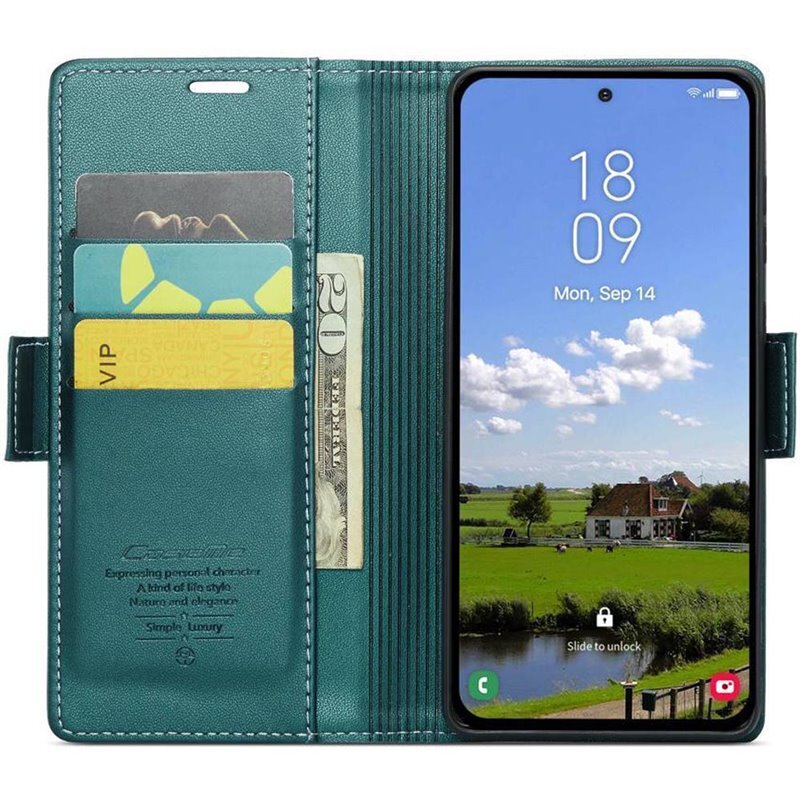 CaseMe puhelimenkotelo 023 Samsung Galaxy S25 Plus - Petrol