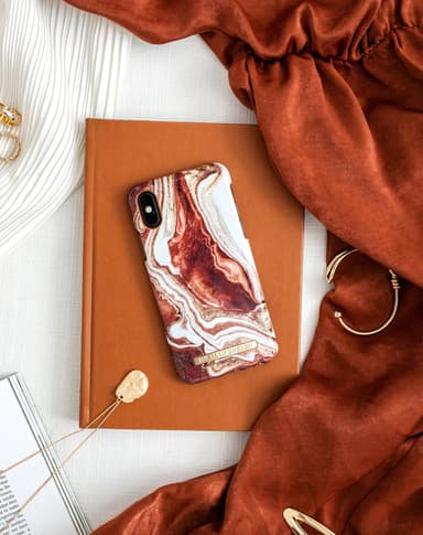 Printed Case iPhone 11PM/XSM Gldn rusty mrbl