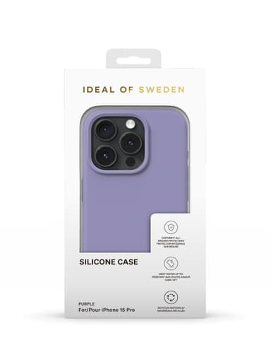 Silicone Case iPhone 15PR Purple