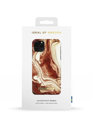 Printed Case iPhone 11PM/XSM Gldn rusty mrbl