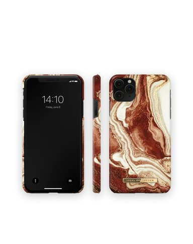 Printed Case iPhone 11PM/XSM Gldn rusty mrbl