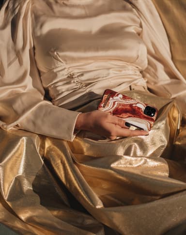 Printed Case iPhone 11PM/XSM Gldn rusty mrbl