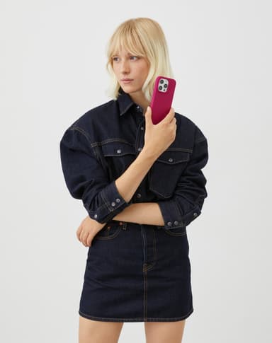 Silicone Case iPhone 11/XR Magenta