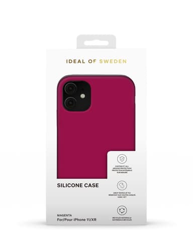 Silicone Case iPhone 11/XR Magenta