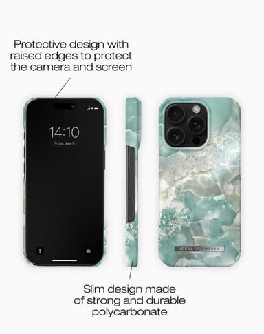 Printed Case MagSafe iPhone 16PM Azura Marble