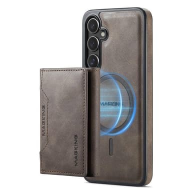 DG-Ming Magking K2 2in1 kotelo Samsung Galaxy S25 Plus - Coffee