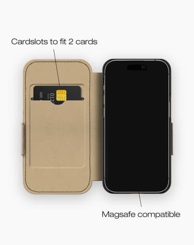 Folio MagSafe Wallet iPhone 14PM Blush Pink
