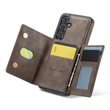 DG-Ming Magking K2 2in1 kotelo Samsung Galaxy S25 Plus - Coffee