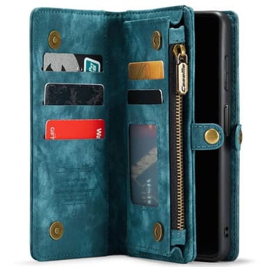 CaseMe puhelimenkotelo 008 8-kortti Samsung Galaxy S25 Plus - Sininen