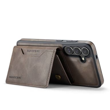 DG-Ming Magking K2 2in1 kotelo Samsung Galaxy S25 Plus - Coffee