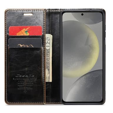 CaseMe puhelimenkotelo 003 Samsung Galaxy S25 - Ruskea