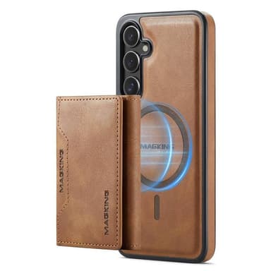 DG-Ming Magking K2 2in1 kotelo Samsung Galaxy S25 Plus - Ruskea