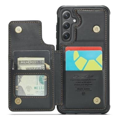 CaseMe puhelimenkotelo C22 Samsung Galaxy S25 Plus - Musta