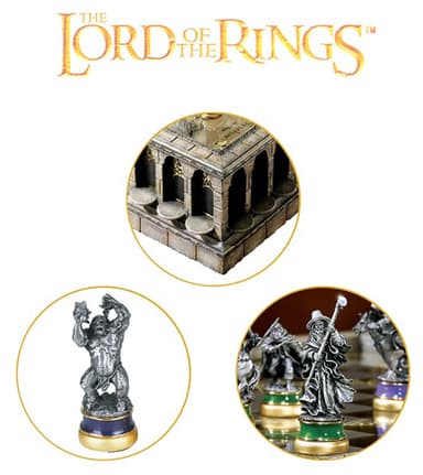 Noble Collection Lord of the Rings shakkipeli